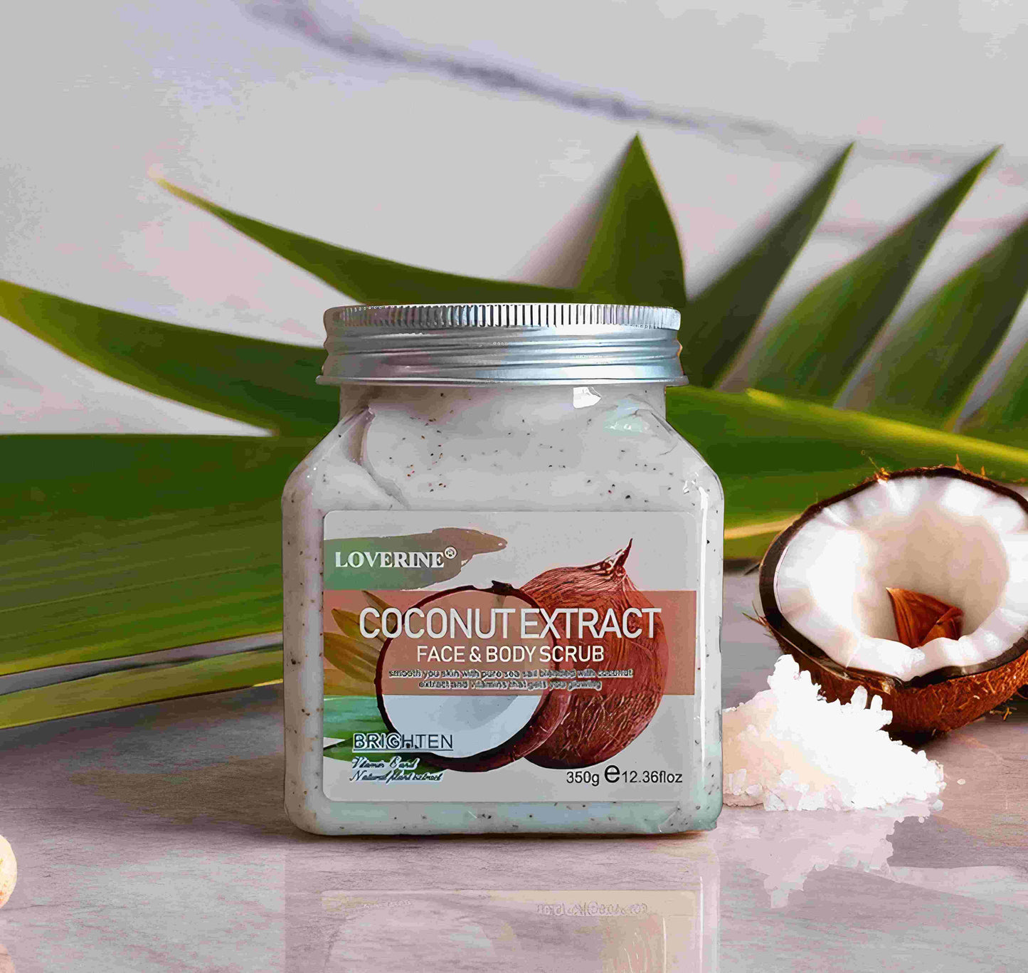 COCONUT EXTRACT Face & Body Scrub